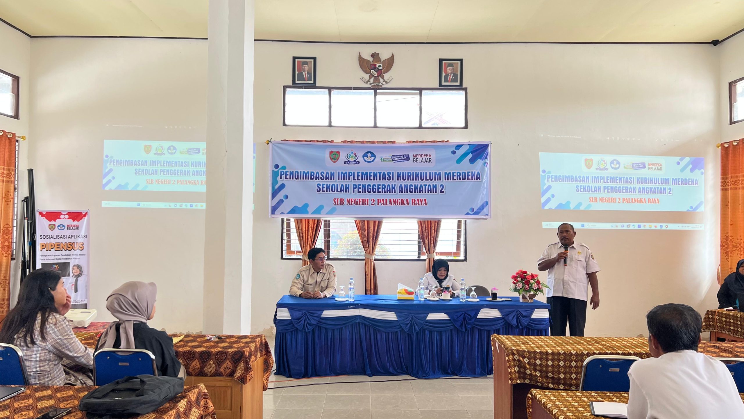 SLBN 2 Palangkaraya melayani dengan hati,ramah,senyum dan sapa.
