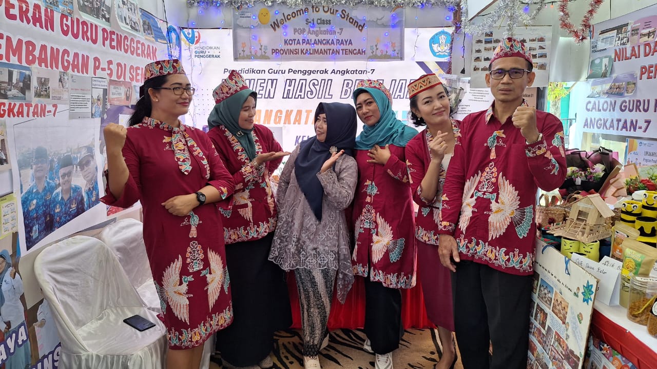 Hasil Belajar Guru penggerak Angkatan 7 SLB Melati Ceria Palangka Raya