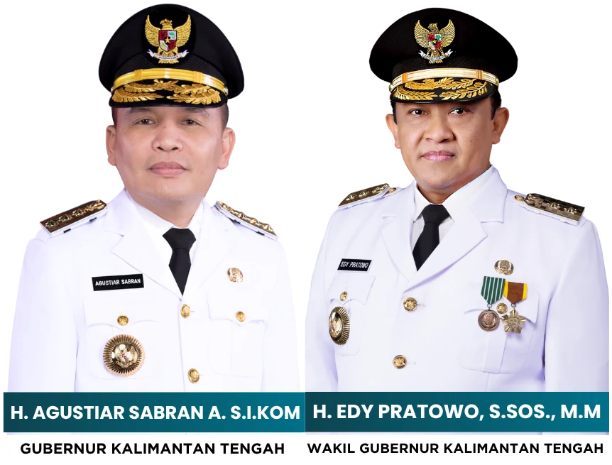 Gubernur dan Wakil Gubernur Kalimantan Tengah